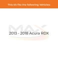 thumbnail image 2 of Max Advanced Brakes - Brake Kit for 2013 2014 2015 2016 2017 2018 Acura RDX Front and Rear Replacement Geomet Coated Disc Brake Rotors and Ceramic Brake Pads, 2 of 9