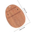 thumbnail image 2 of OULII Solid Wood Kalimba Base Replacement Light Brown Professional Design 1Pcs, 2 of 8