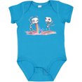 thumbnail image 3 of Inktastic Skeleton Pukes Rainbow Boys or Girls Baby Bodysuit, 3 of 5