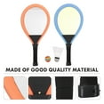 thumbnail image 3 of Homoyoyo 1Set Indoor Badminton Racket with Light Assorted Colors Lightweight Sports Equipment, 3 of 6