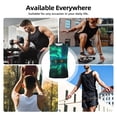 thumbnail image 5 of Disketp Northern Lights Sleeveless Tshirts for Men, Muscle Shirts for Men Dry Fit Tank Top-Large, 5 of 5