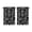 Kitchen Food Colorful-41, variant on Vintage Kitchen Food Cooking Chef Tier Cafe Curtains for Bathroom Living RV Rod Pocket Window Drapes 36 Inch 2 Panels Set 28"x36" 2 Panels Window Treatment Tiers