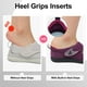 thumbnail image 4 of Zapatos LeisFit descalzos anchos para mujeres diabéticas, color morado, talla 10, 4 of 6