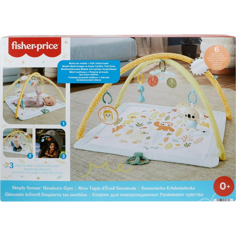 Fisher-Price Simply Senses Newborn Gym Baby Activity Mat with