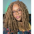 thumbnail image 6 of LUXLUXE Tierra Curly 19 in Long 4x4 Hand Tied Lace Braid Braided Wig, Beauty Heat Resistant Fiber,, 6 of 13