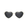 thumbnail image 2 of Teissuly Heart Shaped Sunglasses, Transparent Candy Color Frameless Heart Glasses For Party Favors, 2 of 2