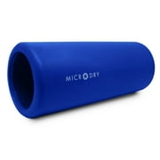 Microdry Fitness Foam Roller for Muscle Relief, Firm, 13" x 5.3", Blue