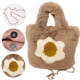 thumbnail image 3 of Mochila de peluche, bolso esponjoso, bolso suave para niños, regalo para niñas y mujeres, 3 of 5