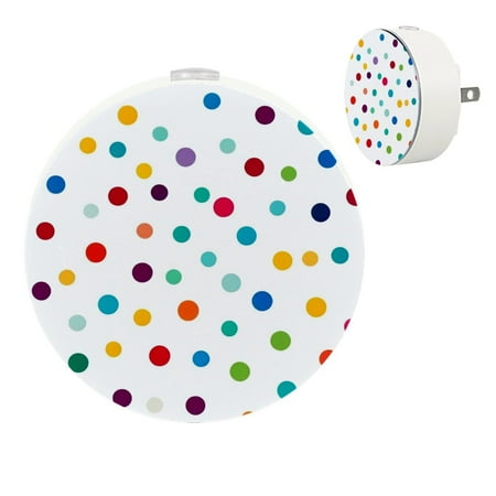 

YZUOUZY Night Light LED Lamp Small Lamps Set of 2 Bright Hand Drawn Dots
