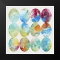thumbnail image 2 of Goldberger, Jennifer 20x20 Black Modern Framed Museum Art Print Titled - Merging Color I, 2 of 5