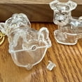 thumbnail image 4 of Cute Dog Shape Pet Hair Storage Keychain, Transparent Capsule Container for Cat Dog Fur Memorial, Unique Pet Keepsake Charm for Collars, Backpacks & Keys - 5.43 Inch, 4 of 8