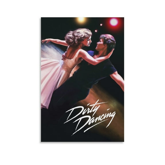 Dirty Dancing Movie Poster Posters Art Print Wall Photo Paint Poster Hanging Picture Family Bedroom Decor Gift 24x36inch(60x90cm)
