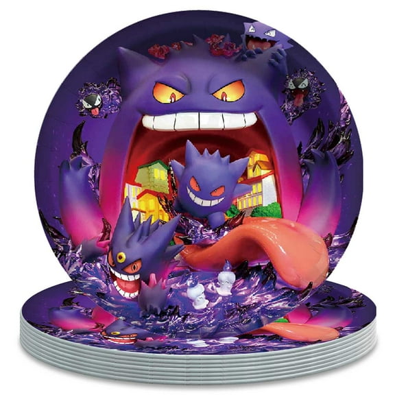 Paper Plates Birthday Decorations Party Supplies Tableware Disposable Dinnerware