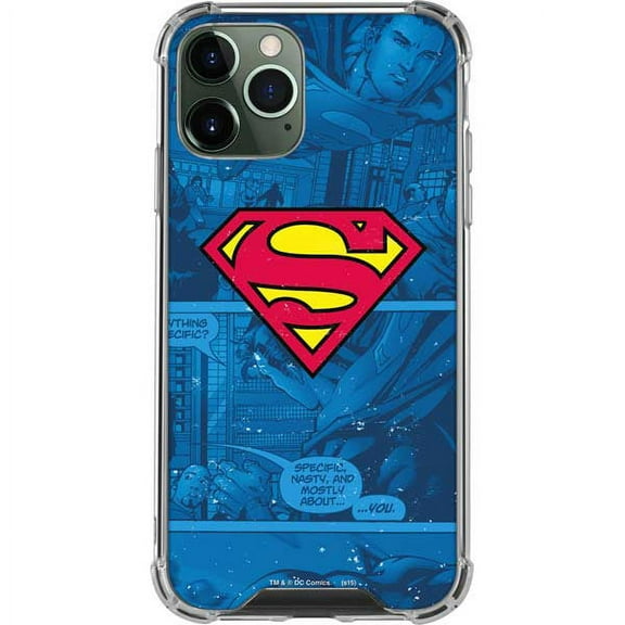 Skinit DC Comics Superman Logo iPhone 12 Pro Max Clear Case