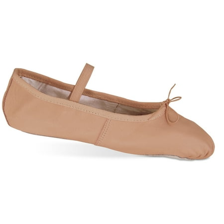 Dance Shoes Danz N Motion Ballet 2.5 Big Kid Pink Full Sole Classical Leather L