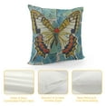 thumbnail image 4 of ONETECH  Vintage Butterfly Throw Pillow Covers Modern Butterflies Pattern Decorative Square Flower Print Cushion Pillowcases for Couch Sofa Home Living Room Car Decor, 4 of 5