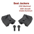 thumbnail image 1 of 2PCS Driver Passenger Seat Risers Interior Professional Chair Seating Spacer Sitting Lifter with Screws Bracket Mount Replacement for 4Runner, 1 of 9