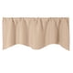 thumbnail image 2 of Cortinas de valance extra anchas y cortas - tela de microfibra para ventanas de cocina, salón y baño, 2 of 2
