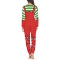 thumbnail image 4 of Conjunto de Pijama de dos piezas para mujer, ropa de dormir de manga larga con diseño navideño, Jersey informal y acogedor, primavera y otoño, 4 of 4
