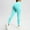 A_ Mint Green, variant on Olyvenn Women Impact Leggings Seamless Scrunch Butt Lifting Workout Leggings High Waisted Solid Gym Yoga Pant Black XS