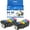 2 Combo Pack, variant on 84 85 84BK 85C 85M 85Y 85LC 85LM Ink Cartridges Compatible for HP 90r 10ps 20ps 50ps 30 120 130 Inkjet Printers, Leak-Proof Design Crisp Printing