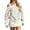 58# White, variant on Women One Off Shoulder Leopard Print Sweatshirt Oversized Pullover Drop Shoulder Long Sleeve Fall Top Loose Fit Fleece Jumper Shirt Asymmetrical Tops White S