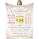 thumbnail image 1 of LHSHID 21st Birthday Blanket Gifts for Her Blanket Flannel Soft and Comfortable Anti static Bed Sofa Blanket 50x60in, 1 of 5