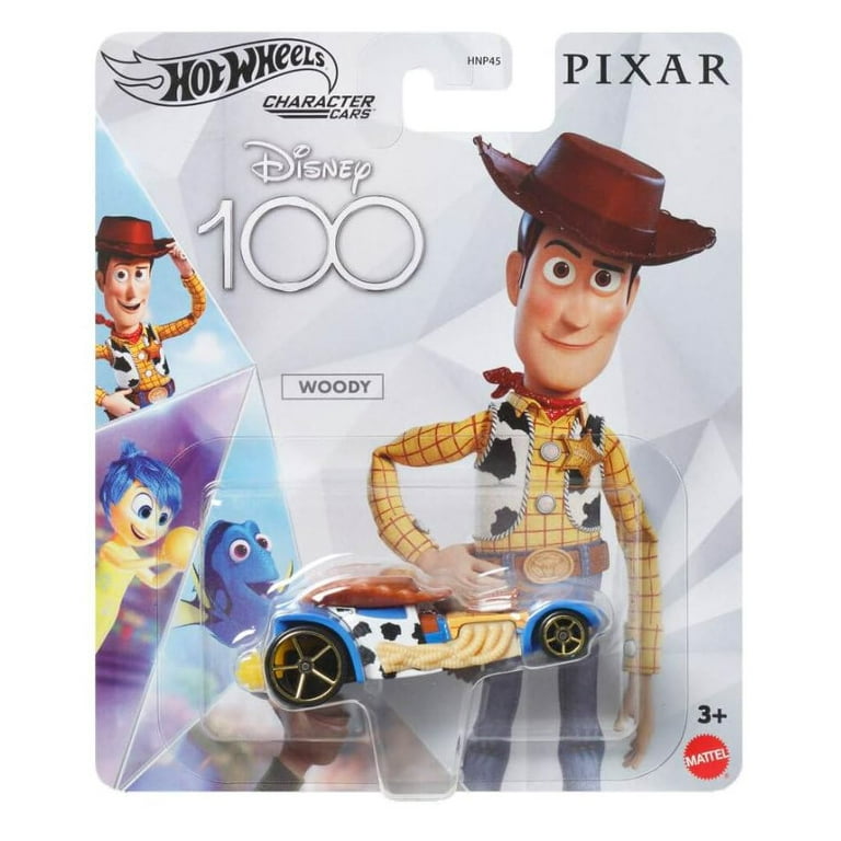 Hot Wheels Disney 100 Character Cars Toy Story Woody and Buzz