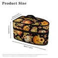 thumbnail image 6 of HELLHERO Pumpkin Pattern Garment Steamer Case 11.8x6.69x5.5 Inches Universal for Most Irons and Hair Styling Tool(Bag Only), 6 of 6