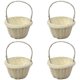 thumbnail image 1 of wonima44 Set of 4 Handheld Rattan Basket Delicate Miniature Handwoven Baskets Ornament for Bedroom Charm and Present Giving, 1 of 1