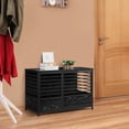 thumbnail image 5 of Large Dog Crate Cage Living Room Side End Table, Black, 5 of 7