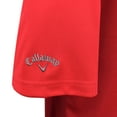 thumbnail image 3 of Callaway Golf Short Sleeve Tournament Polo Tango Red Extra Large, 3 of 3
