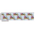 thumbnail image 3 of Underwater Fabric by the Yard, Sea Shells and Coral Reef Plants Marine Life Exotic Aquarium Natural Drawing, Upholstery Fabric for Dining Chairs Home Decor Accents, Multicolor by Ambesonne, 3 of 5