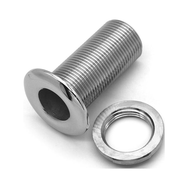 Sidaley Accesorios de plomería Salida Drenaje Manguera de ventilación Suministros para barcos Tamaño compacto a prueba de herrumbre Bombillas para automóviles 3/8 pulgadas
