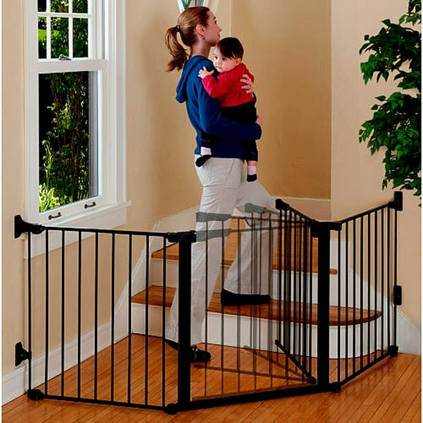 KidCo Custom Fit Auto Closing ConfigureGate Baby Gate w/ 30 In Door
