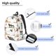 thumbnail image 3 of Easygdp Cute Farm Mochila de Lona Resistente para Laptop, Compatible con Laptops de 15 a 17 pulgadas, Ideal para Escuela, Trabajo y Viajes-Small, 3 of 5
