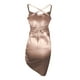 thumbnail image 4 of Vestido sexy con tirantes para mujer: diseño liso con cordones, tirantes ajustables, para uso informal diario/de noche., 4 of 5