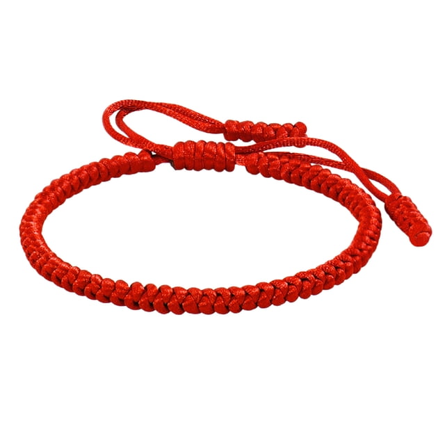 WIFKLSIIPG COLORFUL BLING Handmade Tibetan String Bracelet Adjustable Woven Rope Knot Friendship Bracelets for Mens Womens