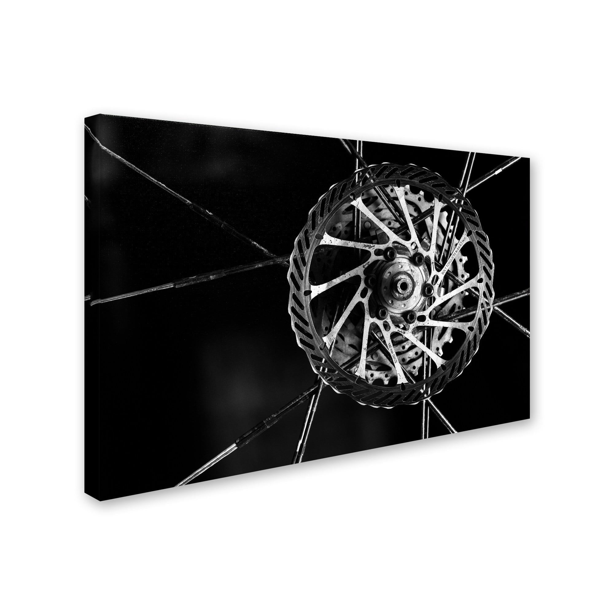 Trademark Fine Art "Bike Parts" Canvas Art by Jason Shaffer