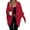 Red, variant on Women's Loose-fitting, Slimming, Stylish, Versatile Long Cardigan for Women's Casual Fashion and Apparel,Beige,L