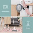 thumbnail image 6 of Pink Cartoon Winged Unicorn Floral Pattern Kitchen Rugs Sets Of 3,Kitchen Runner Rugs Non Skid Washable,Decorative Kitchen Floor Mats for Kitchen,Sink,Laundry,17"x30"+ 17"x47" + 17"x59", 6 of 6