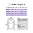 thumbnail image 6 of Women's Sparkly Sequin Jacket Glitter Front Zipper Jacket with Ribbed Cuffs Bomber Jacket for Party Christmas, Purple, X-Large, 6 of 6