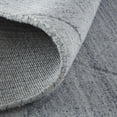 thumbnail image 6 of Feizy Redford Transitional Solid, Gray/Silver, 2' x 3' Accent Rug Sheen Handmade Casual Geometric Floor Rug for Living room Bedroom, 6 of 8