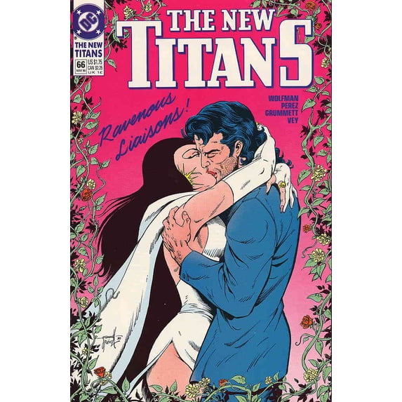 New Titans, The #66 VF ; DC Comic Book