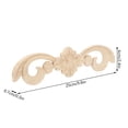 thumbnail image 4 of 9.8 X 2.4 X 0.3 In Furniture Applique, Wood Applique, Cabinet For Home Window, 4 of 8