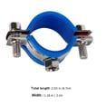 thumbnail image 5 of PinesC 2 Pcs Office Chair Saver Pipe Clamp Sinking Stainless Steel Plastic, 5 of 5