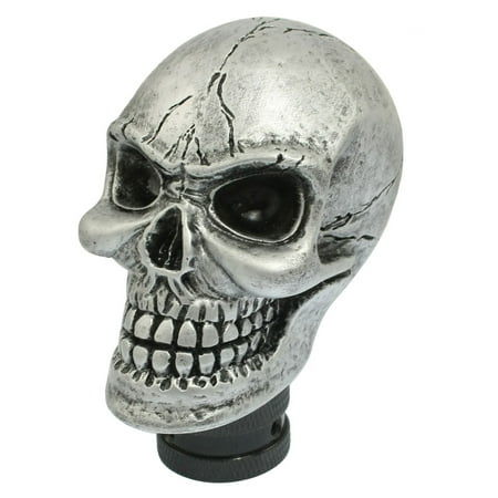Skull Gear Shift - Unique Bargains Unique Bargains Skull Head Universal Manual Gear Stick Shift Knob Shifter NEW for Car Auto