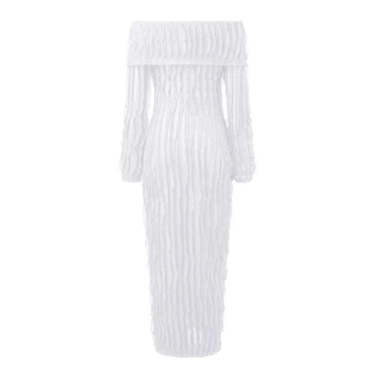 white off the shoulder button down dress White Off Shoulder Button Down Dress, Size 1X