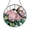 Acrylic 3.5 Inch, variant on Hummingbird Floral Hydrangea Garden Stained Glass Style Window Suncatcher Hanging, Decorative Glass Panel Art Ornament for Spring Home