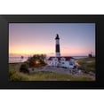 thumbnail image 2 of Romanowicz, Adam 24x17 Black Modern Framed Museum Art Print Titled - Big Sable Point Lighthouse At Sunset, 2 of 5